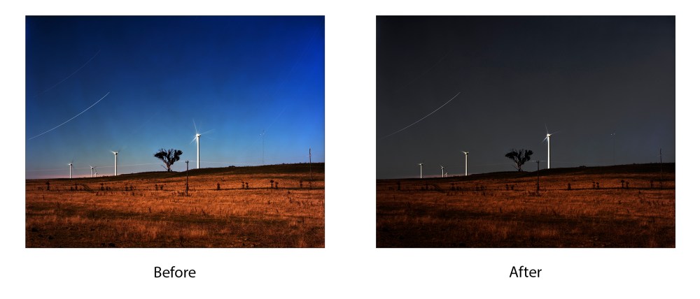 Before and After Sky Replacement